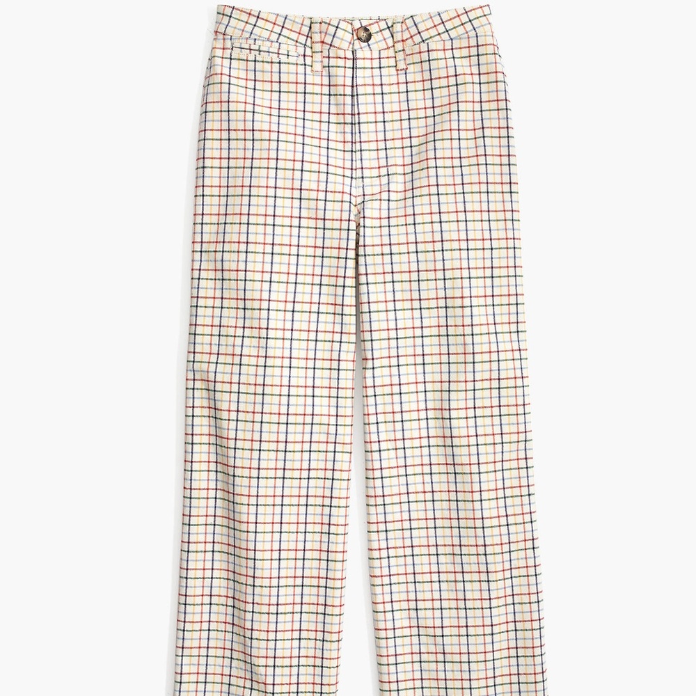 Madewell Emmett Wide-Leg Crop Pants - Picture 4 of 4